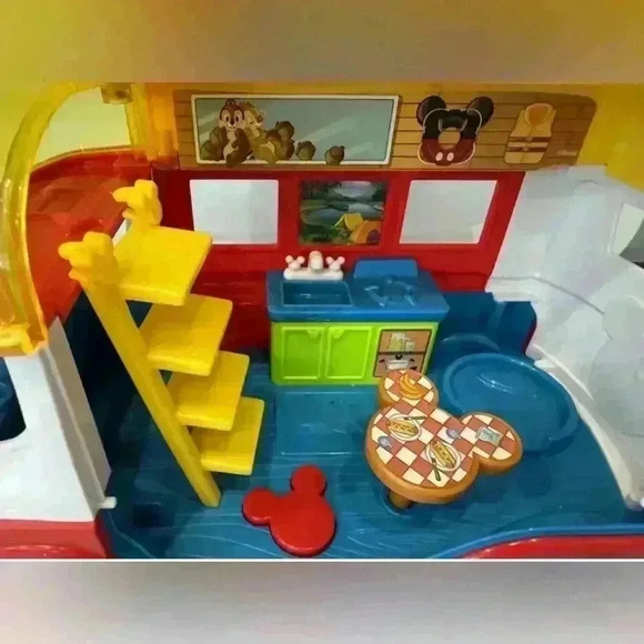 Disney Jr. Mickey Mouse Outdoor & Explore Lights & Sounds Camper- Works! - Picture 2 of 4
